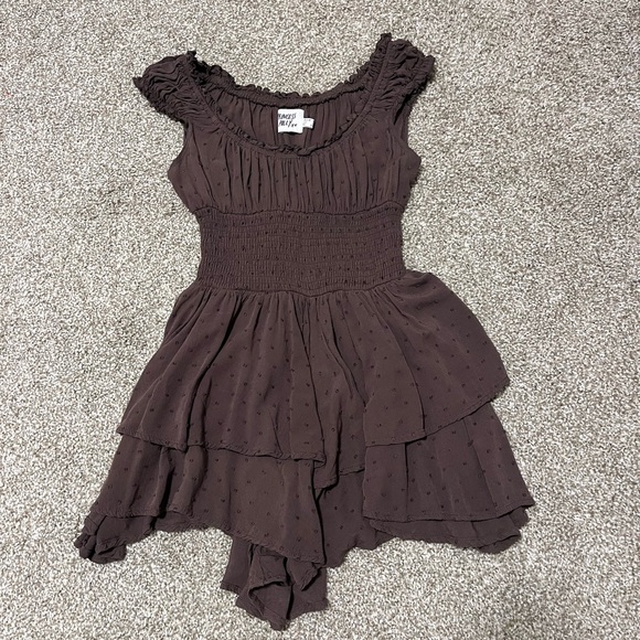 Princess Polly Love Galore Romper Brown - Picture 5 of 7